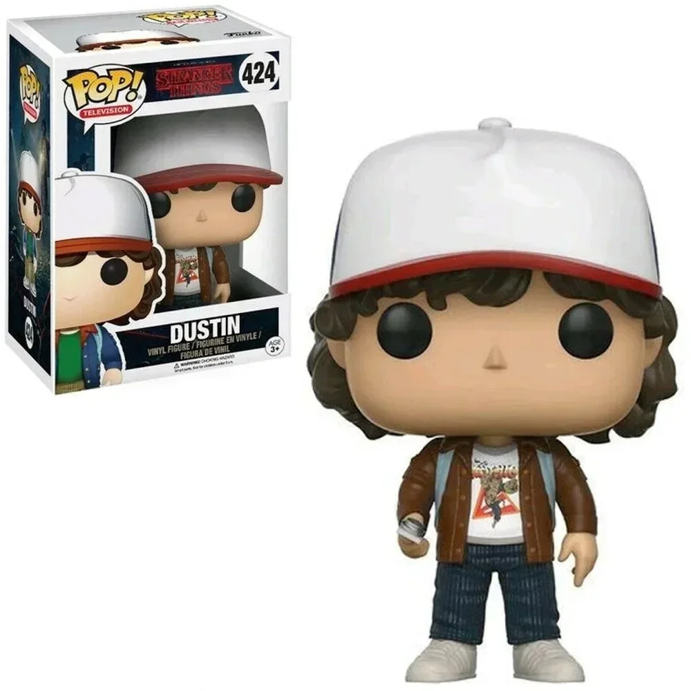 thumbnail image 1 of Figuras de vinilo Funko Pop Stranger Toys 675 Steve Robin 674# 922# Dustin 1240# EDDIE 1250# SOLO EN Colección Figuras de vinilo Regalos Juguete, 1 of 5