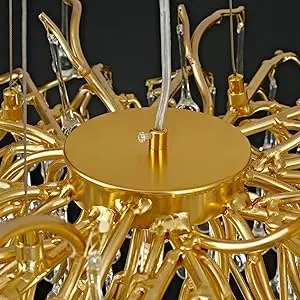 gold pendant light chandeliers for bedroom