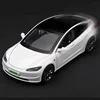 1:32 2024 TESLA Model 3 Alloy Car Model Diecast Metal Car Vehicles Model High Simulation Sound Light Collection Childrens Gift 6