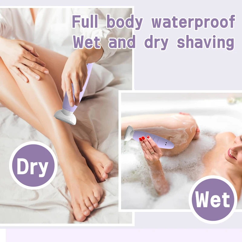 Electric Lady Shaver For Women Wet & Dry 5 In 1 Bikini - View #2