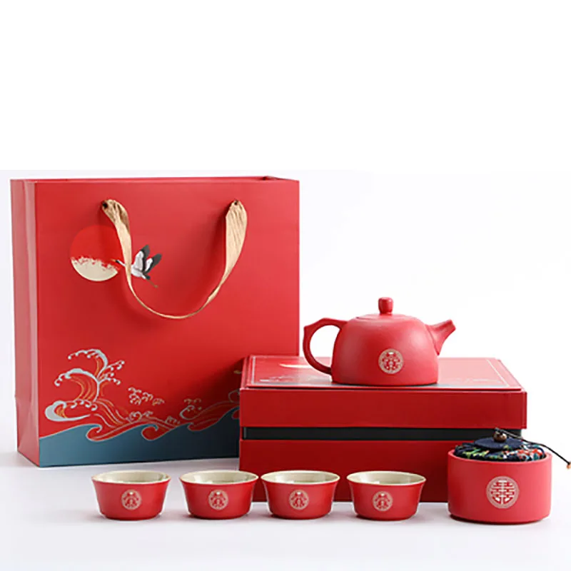 Wedding Gift for New lyweds, Tea Set, Accompanying Hand Gift for Friend, Best Friend, Engagement