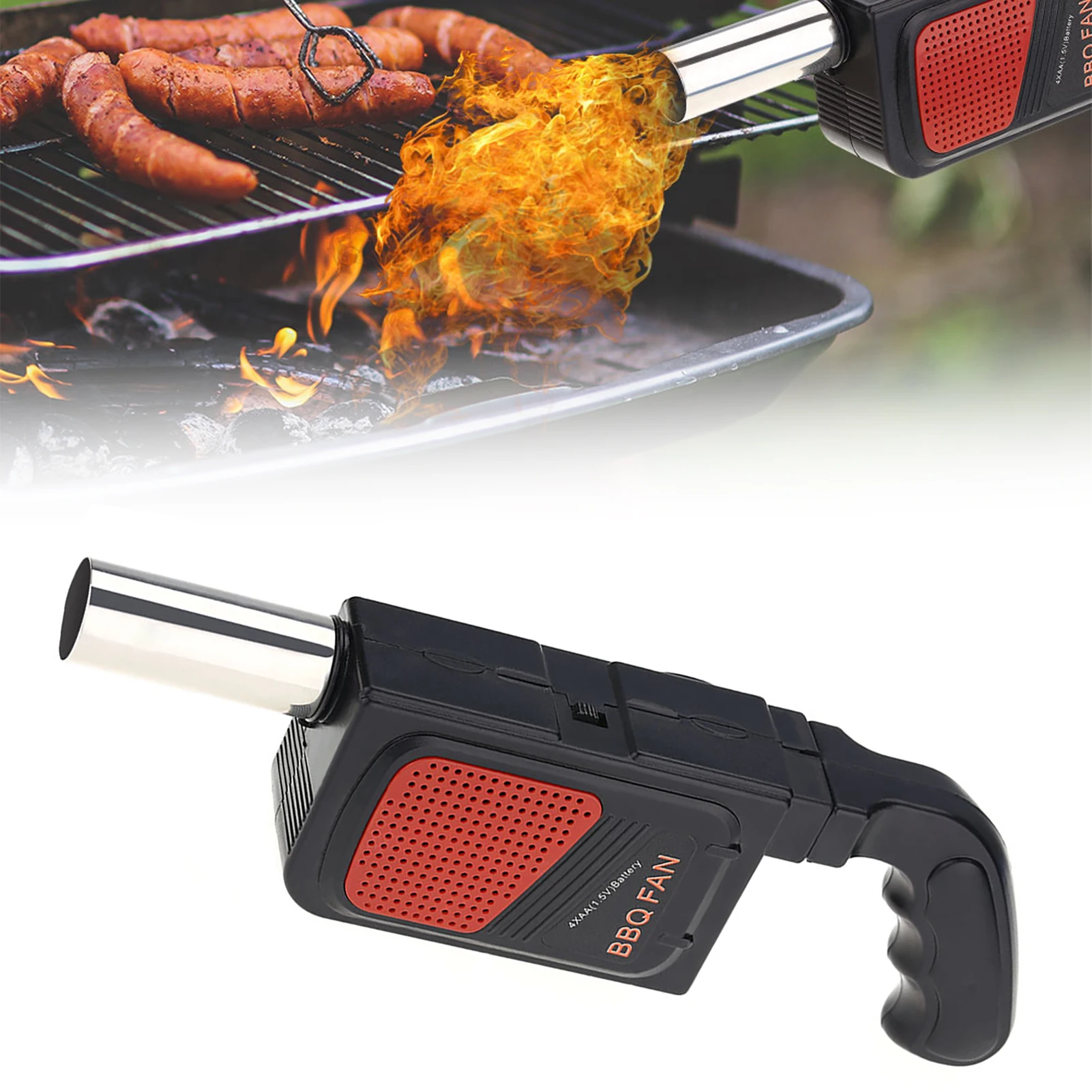 Handheld Electric BBQ Fan Air Blower 1