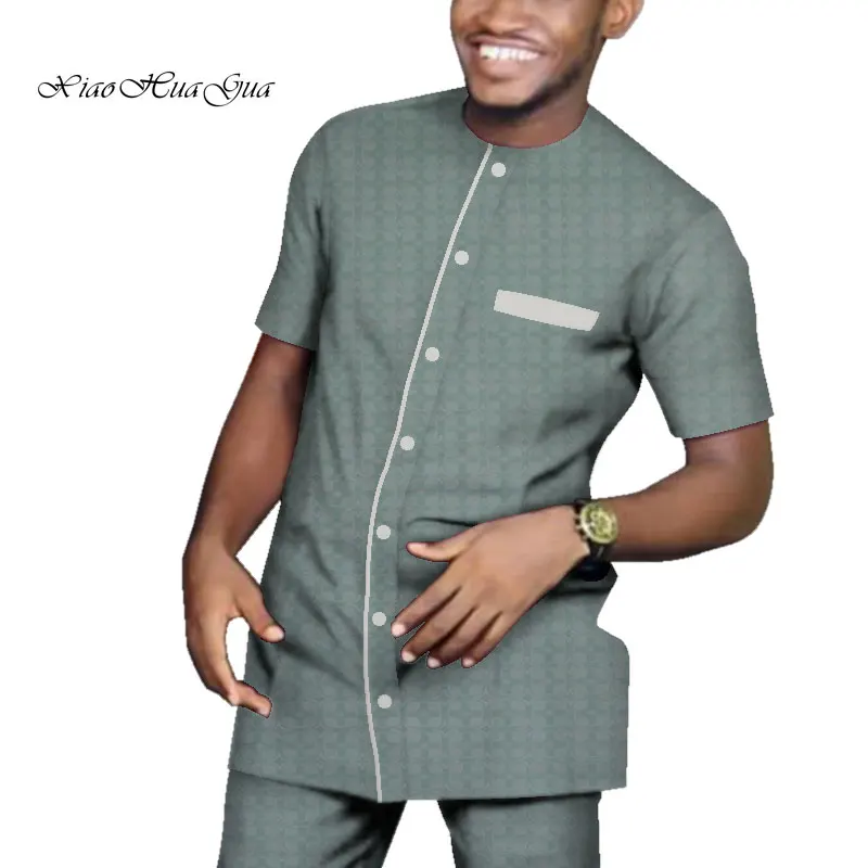 

Размер XL, аналогичная африканская одежда для мужчин, Африканский принт, Дашики, повседневный Топ, футболки и брюки, африканские костюмы