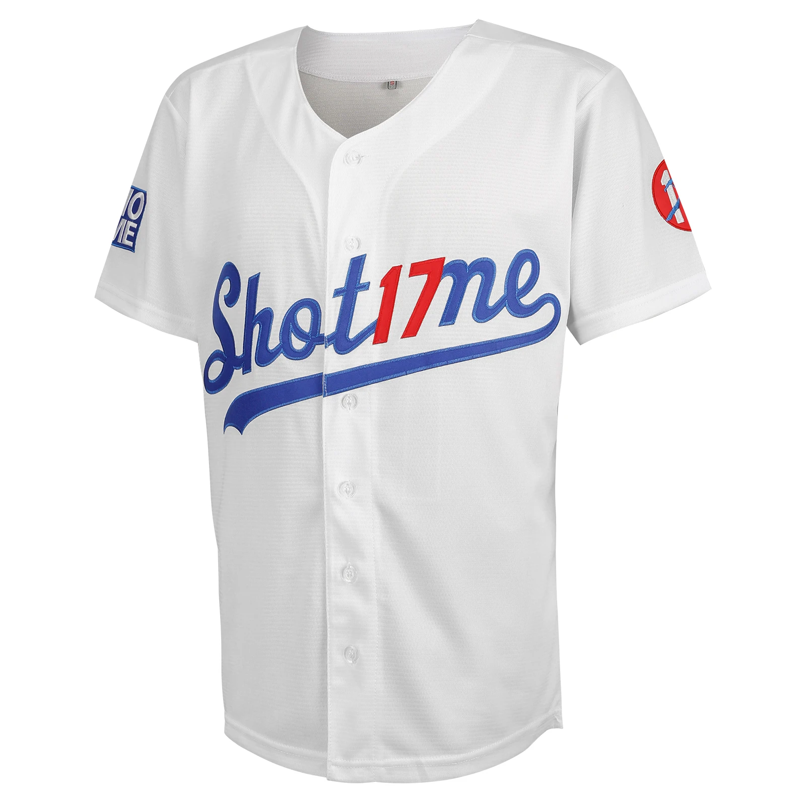 Men's Shotime 17 Ohtani Baseball Jersey Embroidery Sewn Hipster Hip Hop Shirts SHOT17ME