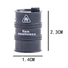 10Pcs Black Chemistry Oil Drum Building Block Diy Figures Guard Model Gift Toys 5