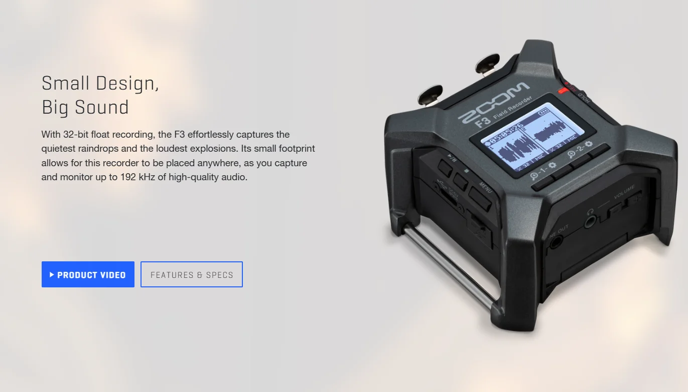 F3フィールドレコーダー