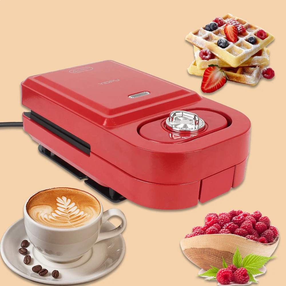 Baking Takoyaki Pancake Maker Sandwich Waffle Maker Timed Multifunction Electric Household