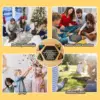 Chain Triggle Chess Game Triggle Rubber Band Game Toy For Kid Interactive Board Game Battle Set For Family Party Gift 5