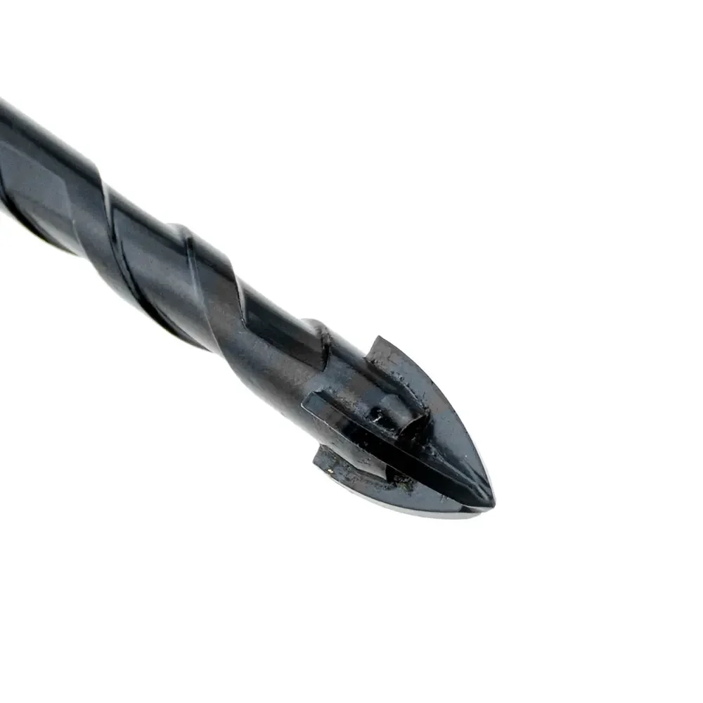 Ceramic Tile Drill Bit 5/6/8/10/12mm Hex Shank Cross Tip Carbide Tipped For Glass Ceramic Concrete 1Pc