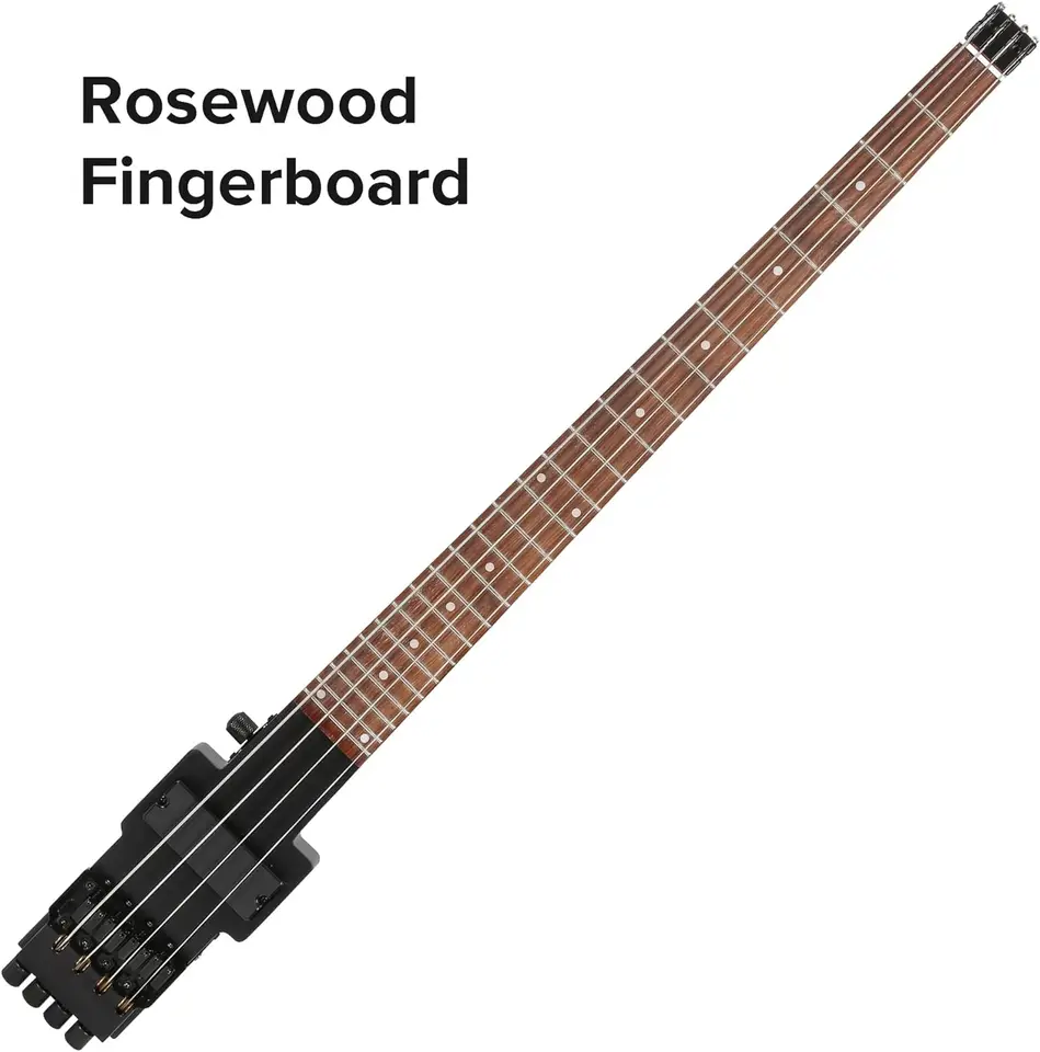 ベース Musoo electric travel bass headless bass Sb634de15ab3d45c2acdb75f257d85