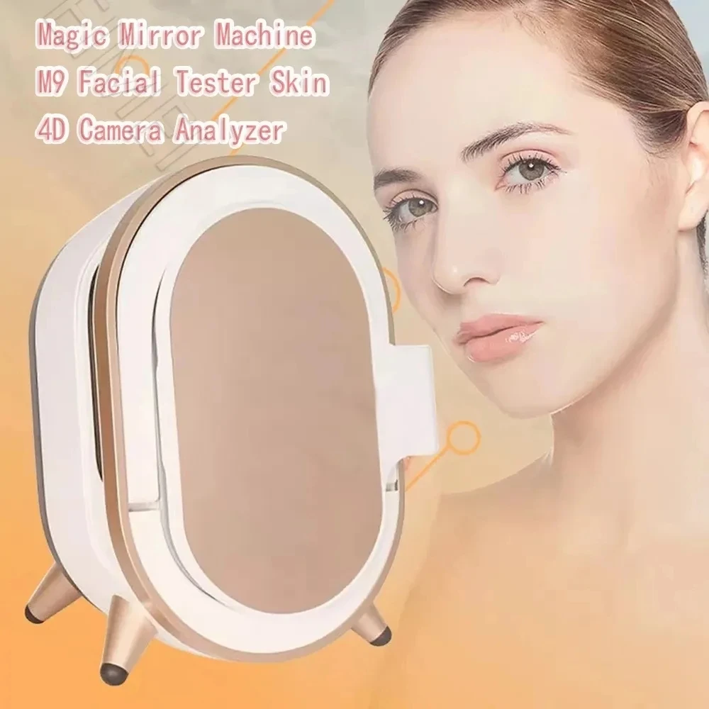 

Korea Facial Skin Analysis System Magic Mirror Machine M9 Facial Tester Skin 4D Camera Analyzer For Skin Care Best Sellers 2022