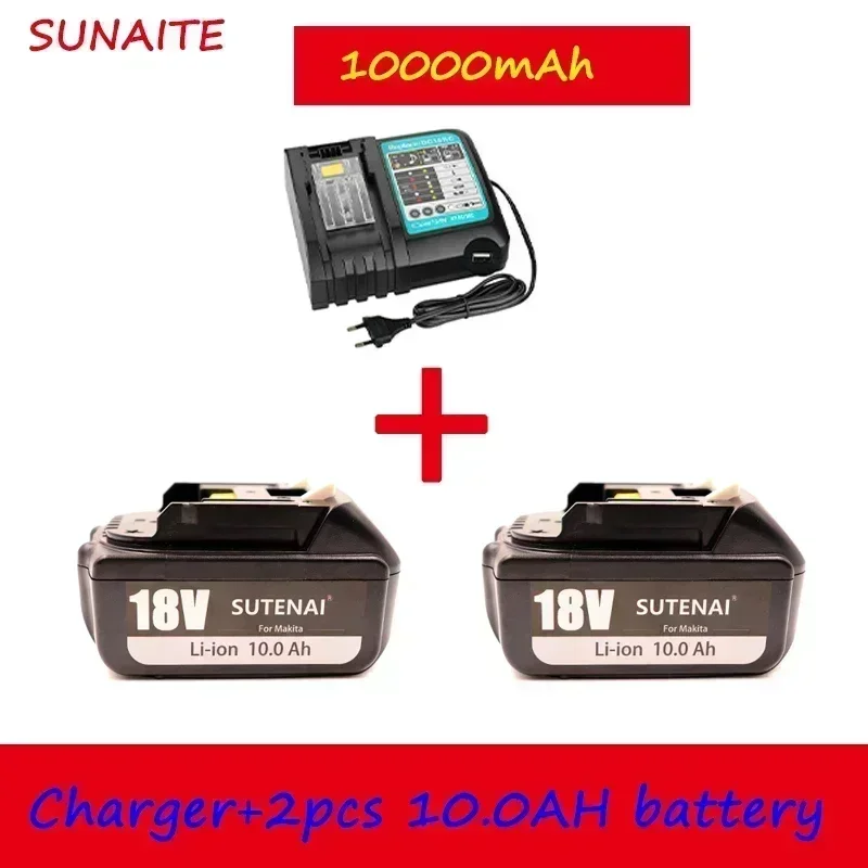 

18650 rechargeable battery, Makita backup battery, 18v10000mah with 4A charger, bl1840 bl1850 bl1830 bl1860b lxt400
