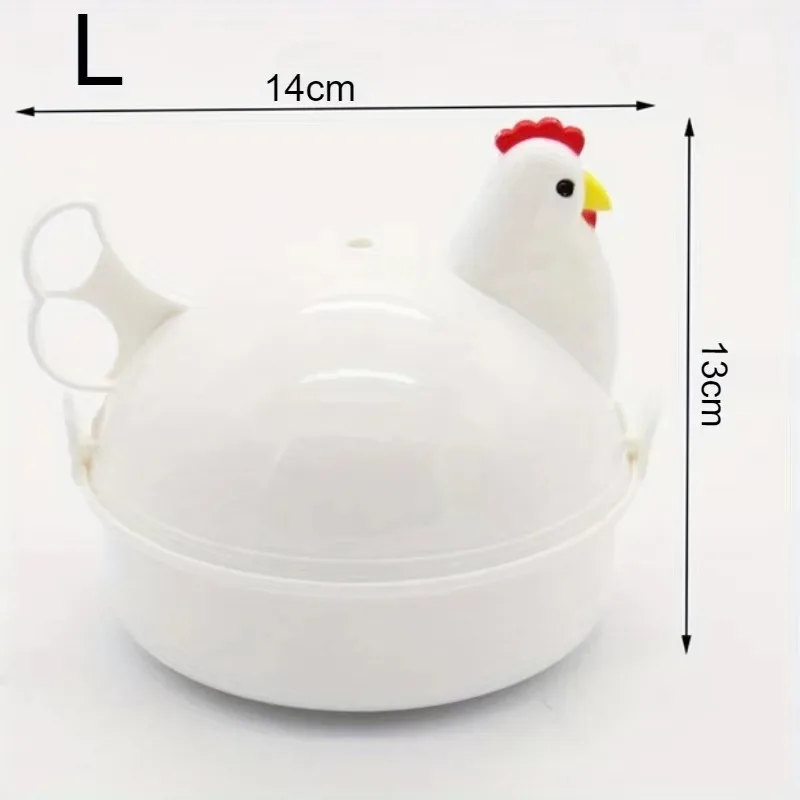 Charming Chicken-Shaped Egg Steamer and Cooker - Kitchen Gadget for Perfectly Boiled Eggs