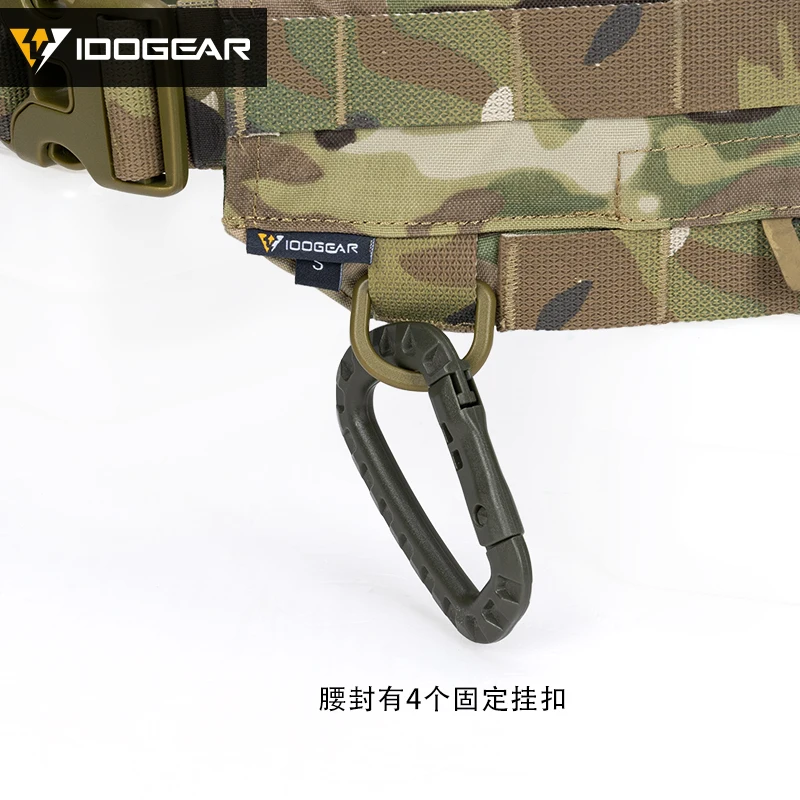 Modularer taktischer Gürtel Molle Schnellverschluss 9 cm Breite Außengürtel Innengürtelband Taillendichtung mit hängender Schnalle – Detail 10