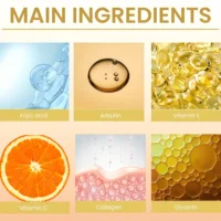 Crème pour le visage à l'acide kojique, unifie le teint, élimine les taches brunes et la terneur - Non grasse, convient aux hommes et aux femmes - Crème éclaircissante et hydratante, pour une utilisation de jour et de 4