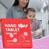 Foaming Hand Soap Tablet Foaming Hand Wash Tablet Refills Refreshing Fragrance Hand Washing Tool For Business Trip Travel 4