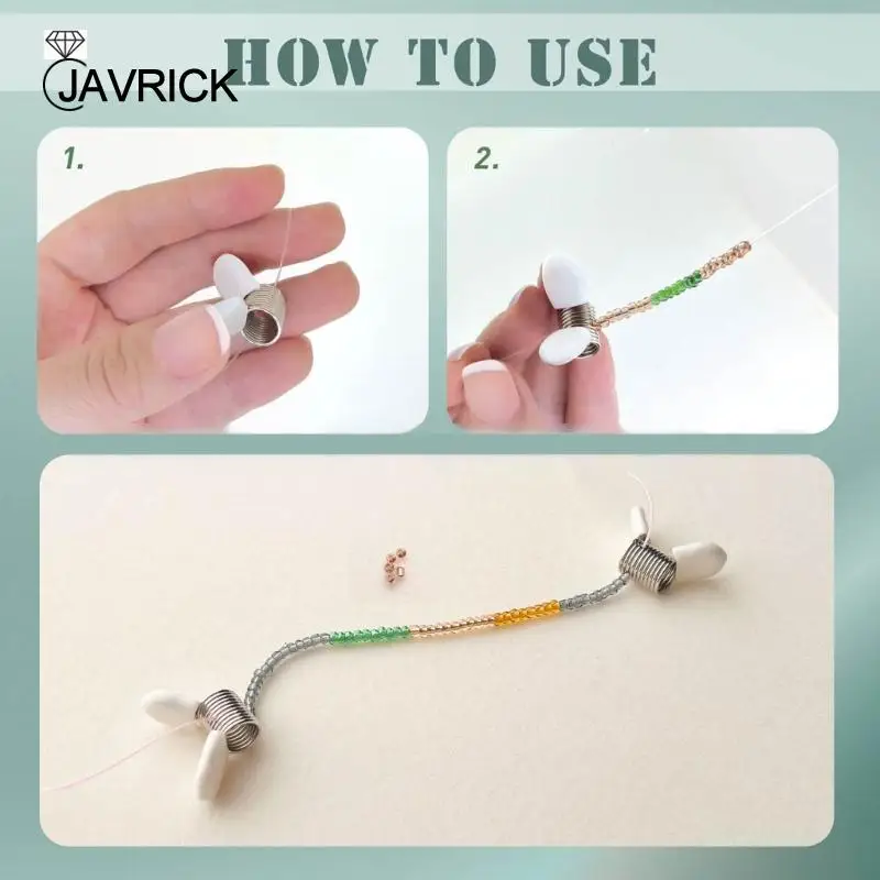 SUNNYCLUE 1Boîte 150pièces Bouchon De Perles Bouchons De