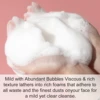 Amino Acid Face Wash Foam For Sensitive Skin Vitamin-E Nourishing Face Cleanser Gentle Cleansing Makeup Removing Facial Cleanser 5