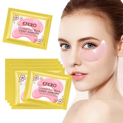 5-10pair Eyes Care Collagen Anti Aging Anti Wrinkle Eye Mask Gel Pad Eye Patch Moisturizing Pads Whitening Dark Circles Remover