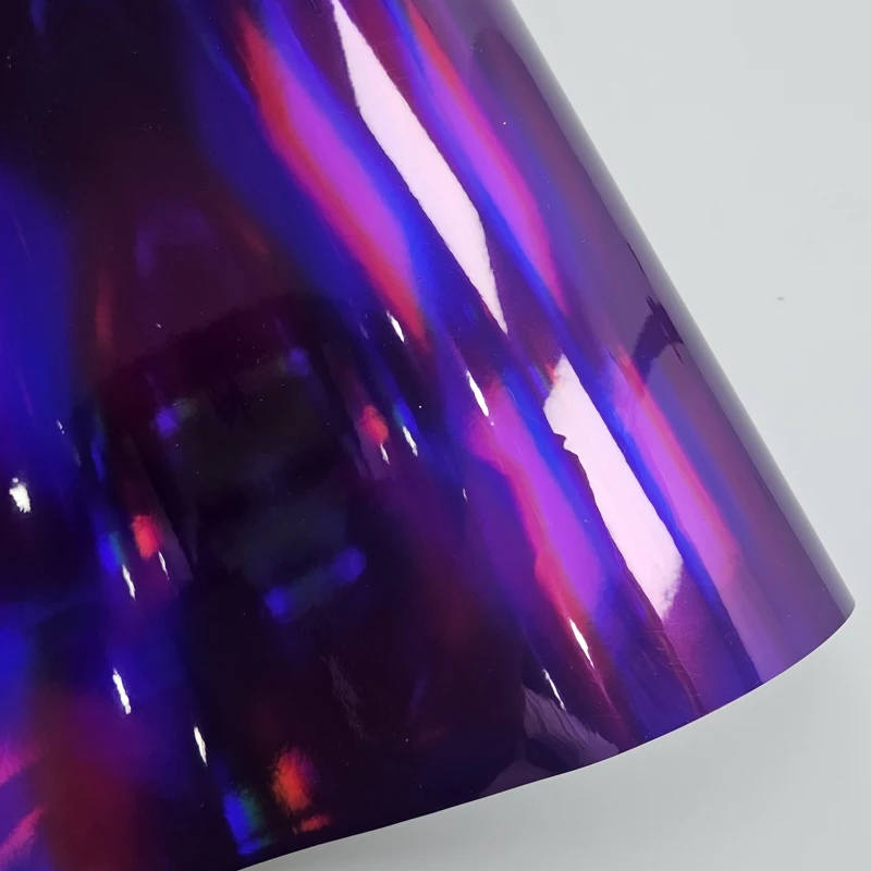 Autocollants Holographiques Round Chrome pour Voiture Accessoires en 