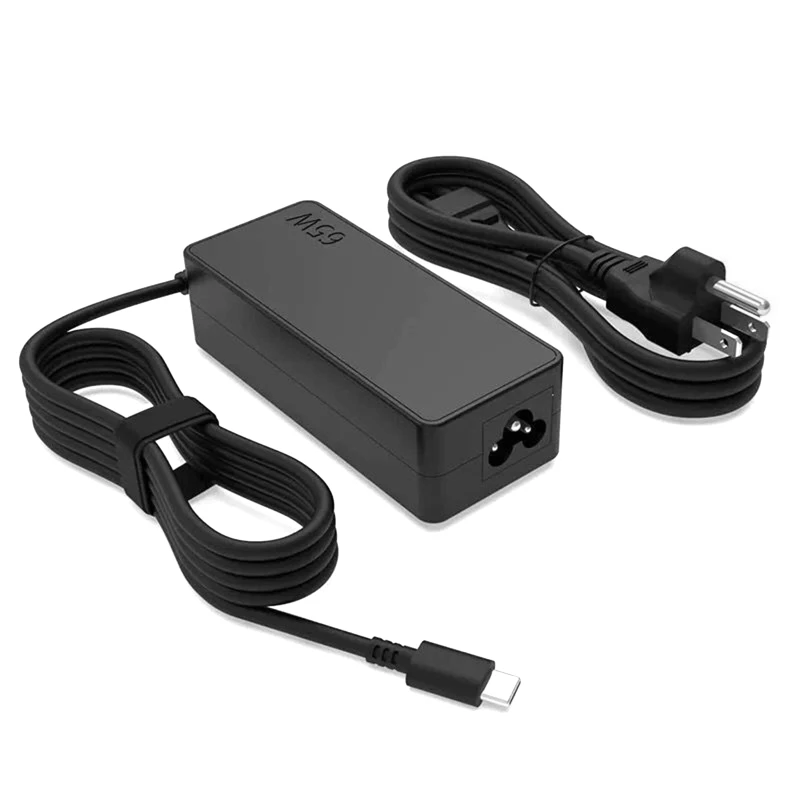 

65W Laptop PD Fast Power Charging Adapter USB Type-C Power Supply