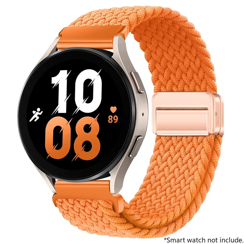 Adjustable Nylon Buckle Strap for Smartwatches - 22mm/20mm