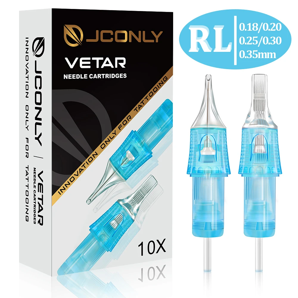 Tattoo Cartridge Needles Professional Sterilize Safety Tattoo Needle Machine Makeup Supply 10pcs