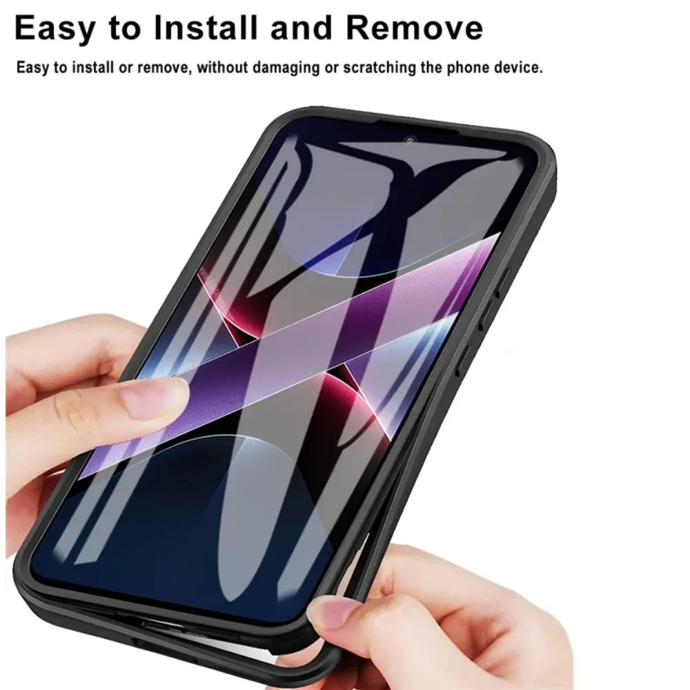 Universal 3-in-1 360° Screen Protector & Clear HD Phone Case
