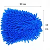 Double-sided Car Care Cleaning Gloves Cleaning Cloth Towel Mitt Car Accessories Microfiber Washable Car Washing Gloves washing 3