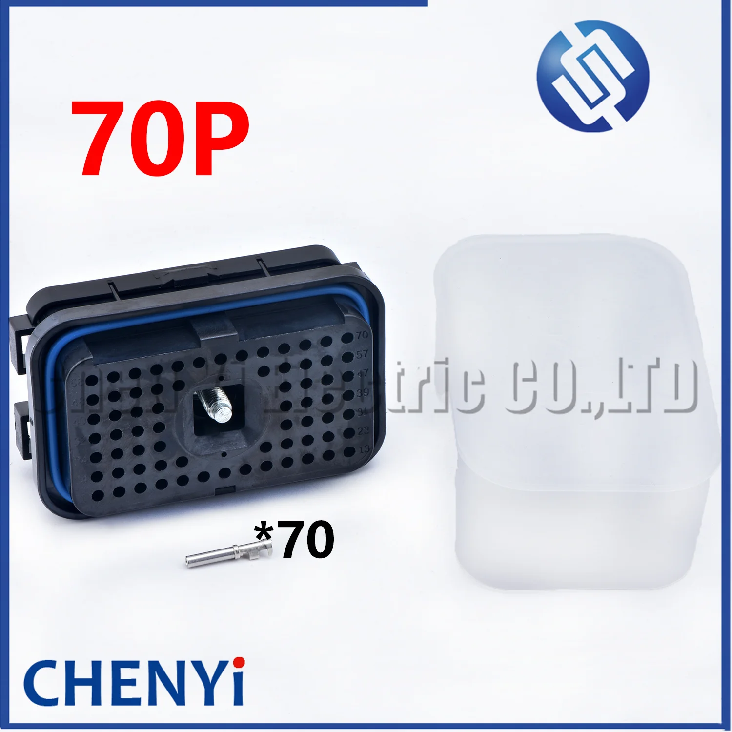 Tomada do Ecu da Placa de Computador do Conector Geral 70 Pin 1471445 1607689 160-7690 para C18 573d D6r 325d 324d 329d 336d 330d Alfinete 70