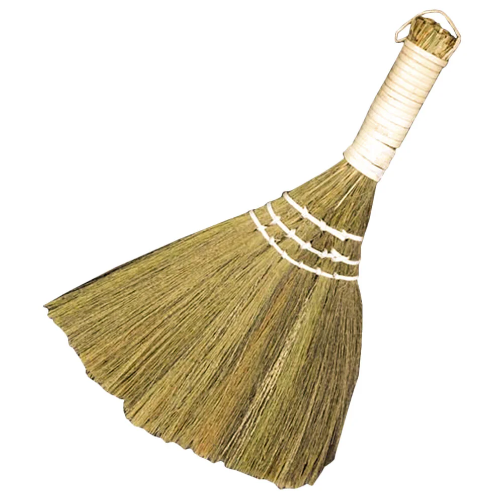 

Outdoor Broom Palm Broom Small Natural Whisk Broom Retro Vietnamese Sweeping Broom Desk Cleaning Brush Courtyard Garage Lobby