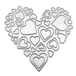 Love Heart Metal Die Cuts Stencil for DIY Scrapbooking and Crafting (1)