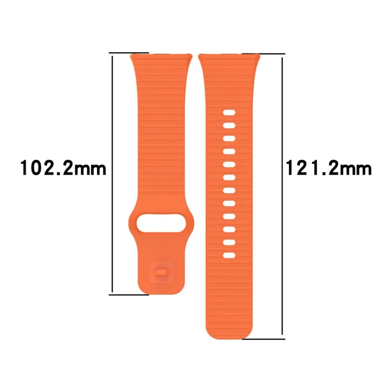Enhanced Sport Silicone Strap for Smart Watches - Premium Quality Bracelet in Vibrant Colors