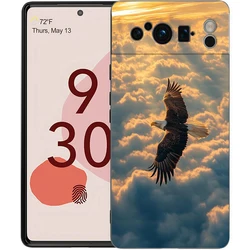 Eagle Design Shockproof TPU Black Phone Case - Pixel 8 Pro (A1)