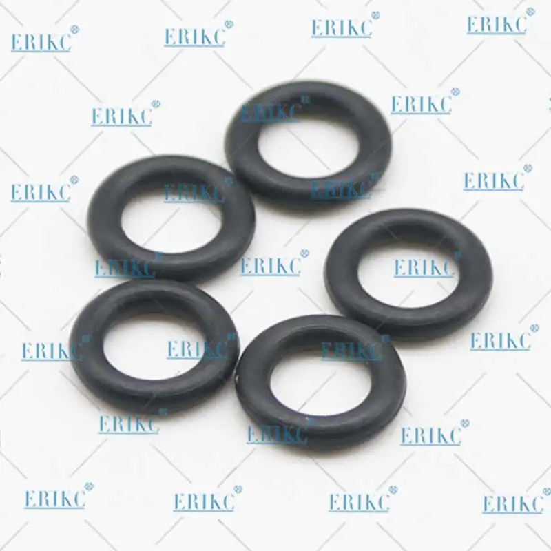 ERIKC Common Rail Diesel Fuel Injector Return Oil Backflow Pipe Rubber O-ring for Bosch 110 Series 10pcs/Bag