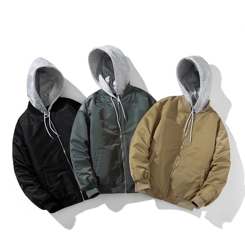 Winter Vintage Baseball Jacket Women Solid Color Designer