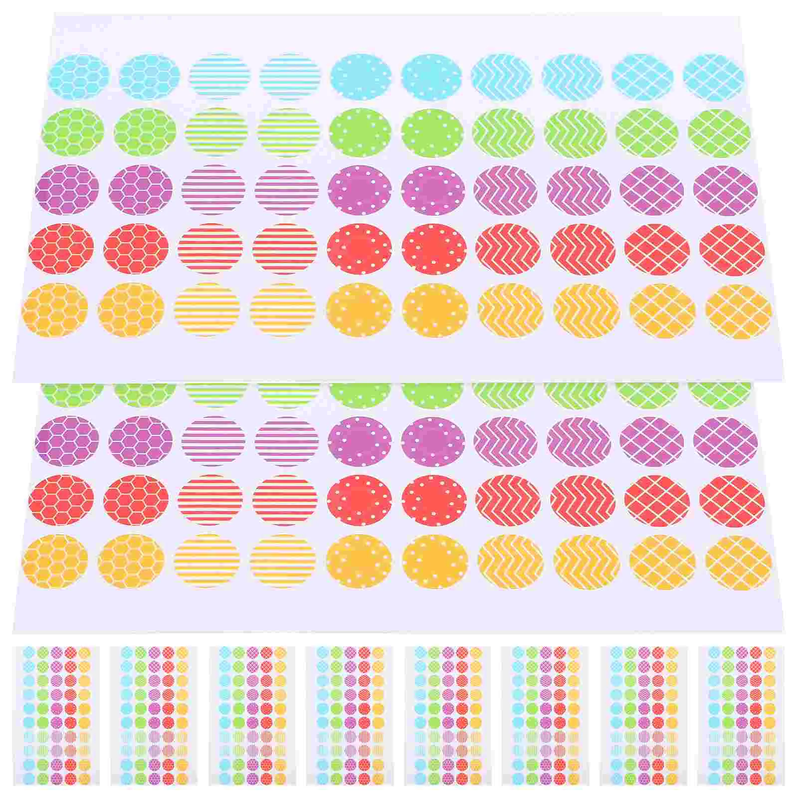 

Этикетки с круглыми отверстиями, 10 листов