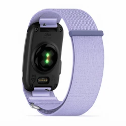 Nylon Adjustable Loop Strap for Smart Fitness Tracker - Stylish Wristband for Men & Women (Pu)