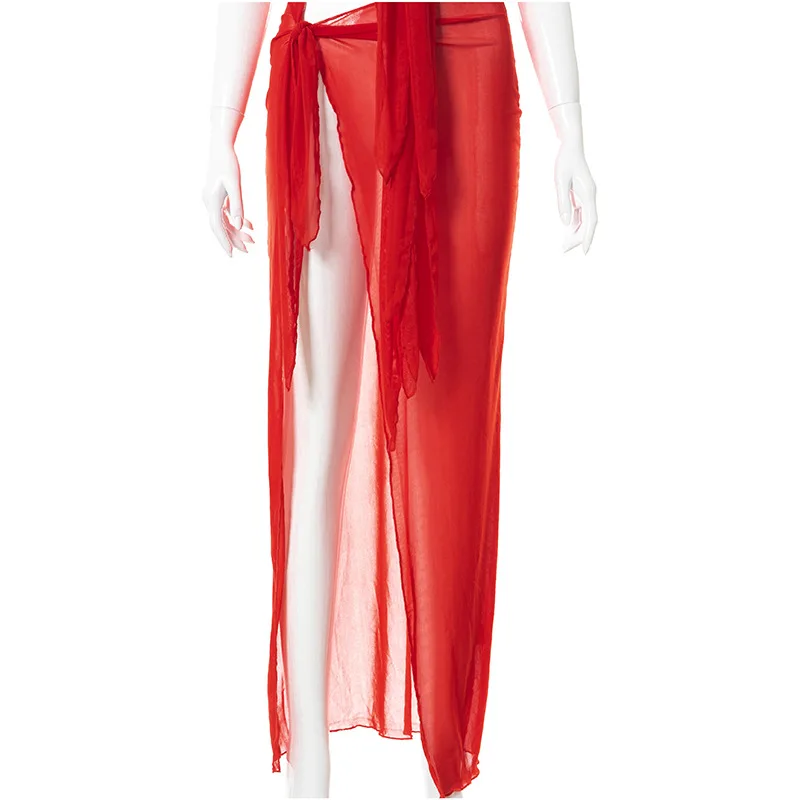 Vestidos ajustados sexis para fiesta y club para mujer, ropa de verano 2025, vestido de malla con cordones y corte liso, ropa de calle femenina