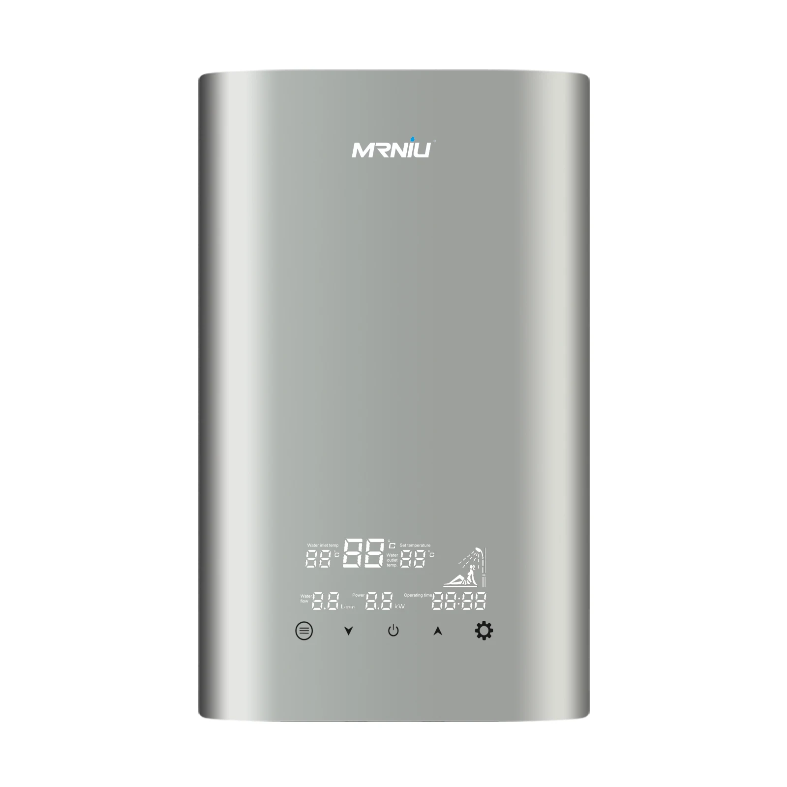 Chauffe-eau électrique instantané AI 220V, contrôle vocal Intelligent pour la maison, bain, chaleur rapide, grande quantité d'eau pour douche, salle de bain 1 Chauffe-eau électrique instantané AI 220V, contrôle vocal Intelligent pour la maison, bain, chaleur rapide, grande quantité d'eau pour douche, salle de bain 1