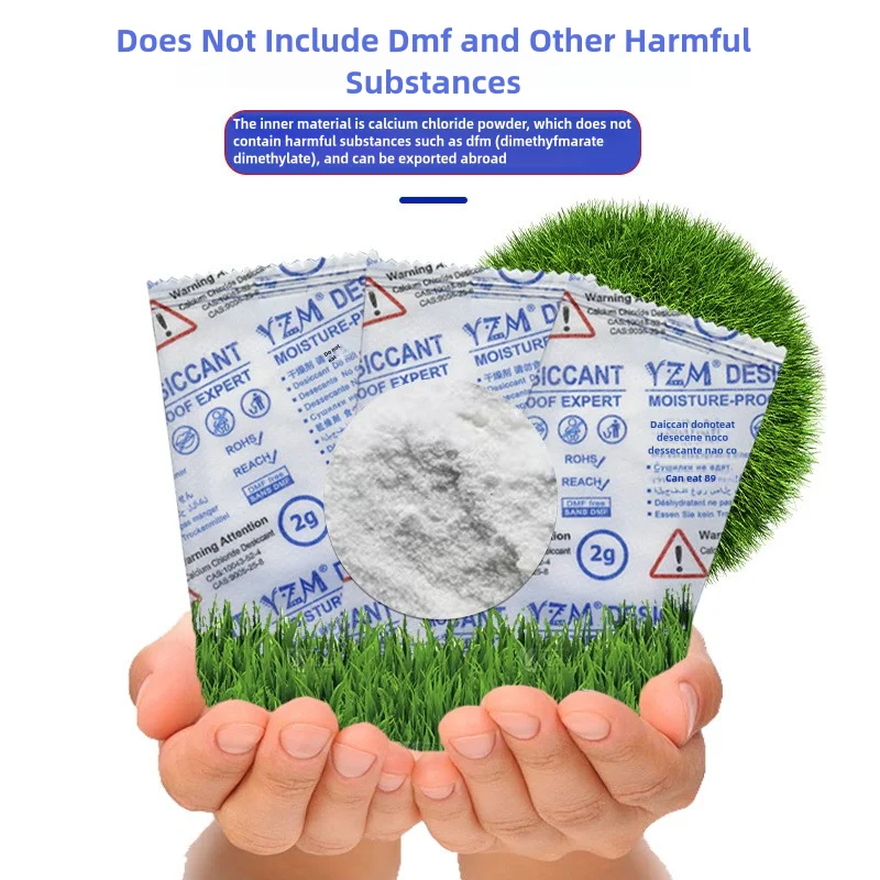 Calcium Chloride Desiccant Handicraft Leather Goods Shoes Clothing Wardrobe Moisture-proof Agent 2/5/10/25/50g silica gel desiccant moisture absorber bag moisture absorber moisture absorbing bag