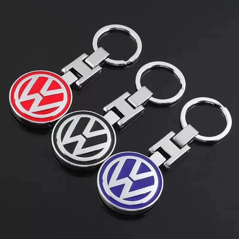Porte-clés Métal Logo Datsun - Rétro Voiture - Dimensions 70x34mm - Résine Époxy Brillante