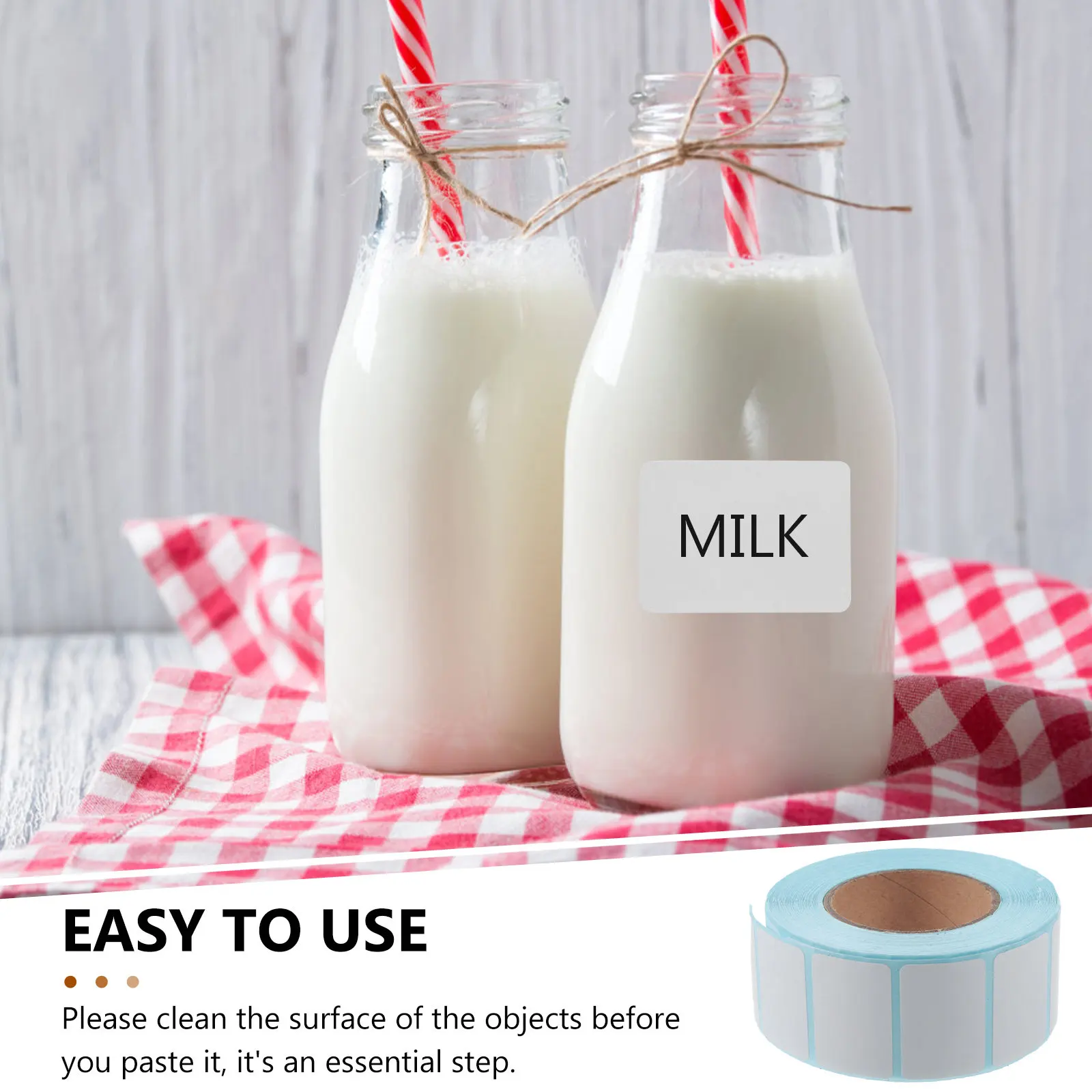 3 롤 절묘한 외관 열 라벨 자체 접착식 특급 배송 가격 스티커 용지 식물 태그 병 라벨용