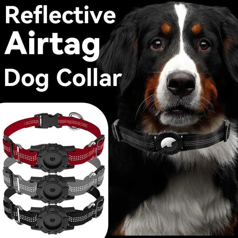 

Suitable for Apple Locator Airtag Dog Collar Protective Sleeve Pet Positioning Anti-loss Sleeve
