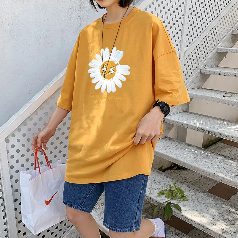 

Classic Men Outdoor Sports Printing T-Shirt Loose Casual Tops Short Sleeve O-Neck Tees Couple T-Shirt StreetwearMen Clothing