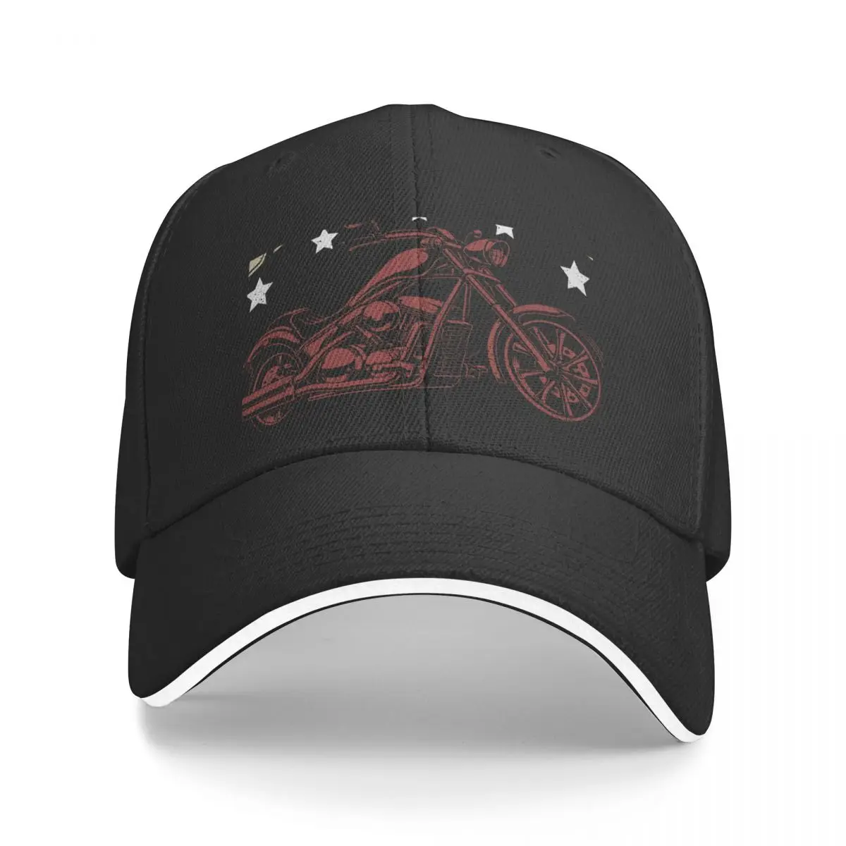 

Funny Motorcycle Rider Dad Father's Day I'm a Biker Dad Baseball Cap Hat Man For The Sun beach hat For Girls Men's