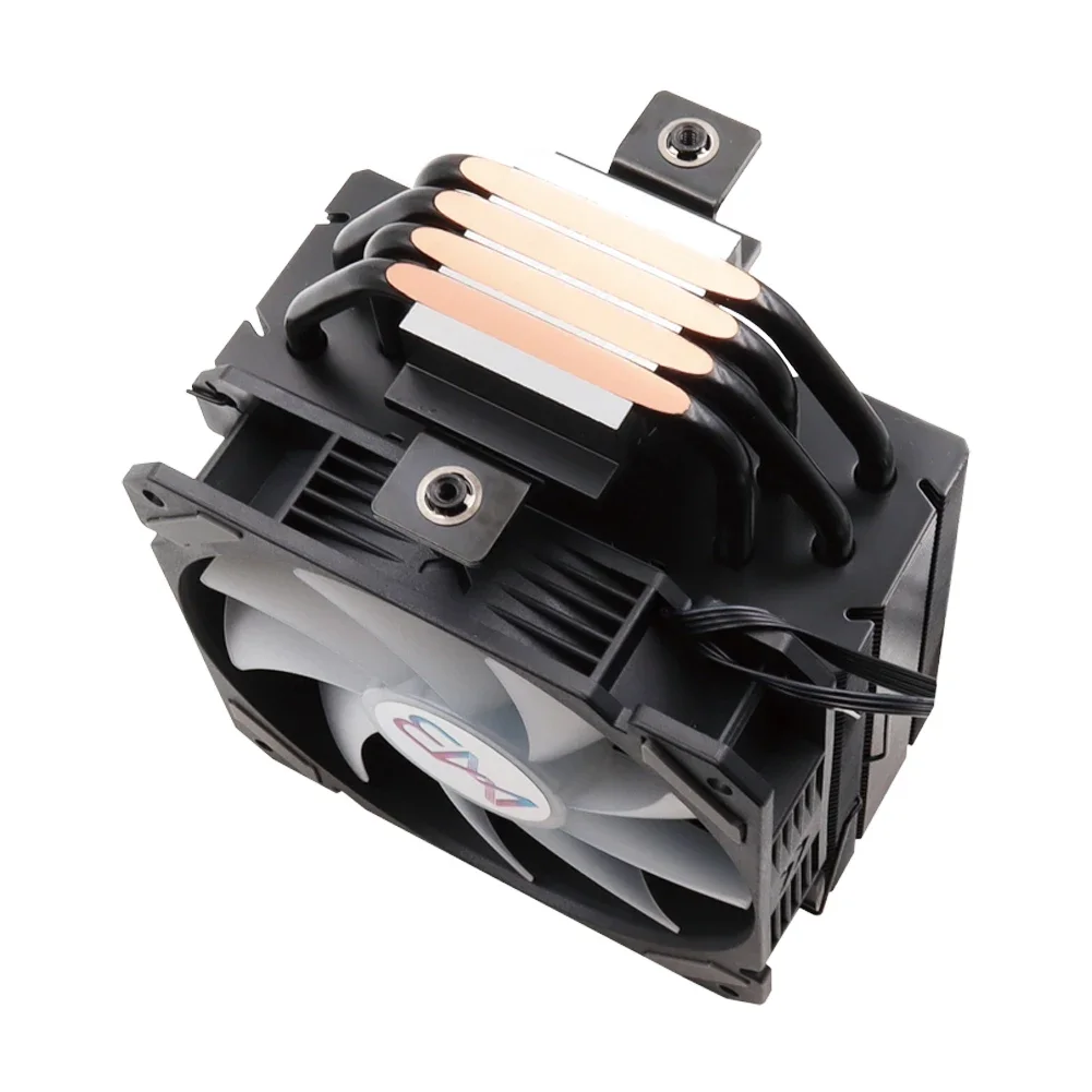 Refrigerador do Radiador do Ventilador para Intel Tubos de Calor Pwm 4pin 120 mm Lga 1150 1151 1155 1200 1700 2011 Amd Am4 Argb - Imagem 5