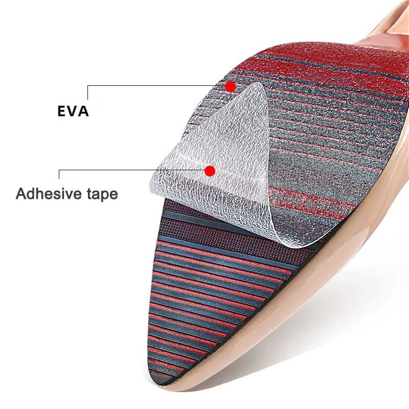 Cuttable Shoe Sole Protector Anti-slip Sticker DIY Self-Adhesive Waterproof High Heels Sole Stickers