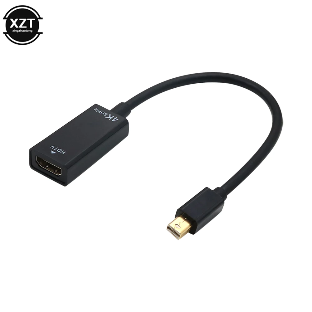 Active 4K 60HZ Mini DP to HDMI compatible 2.0 Adapter Cable Multi screen Splicing MDP to HDMI compatible cable AliExpress