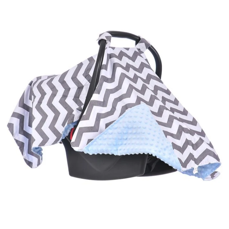 Thank u Mom Baby Carseat Conapy Baby Carrie Cover Shopping Cart Cover Multi-Use Infant Blanket